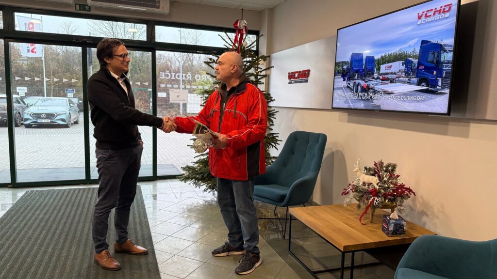 VCHD Cargo ocenila řidiče, kteří jezdí bezpečně, plynule a s ohledem na spotřebu